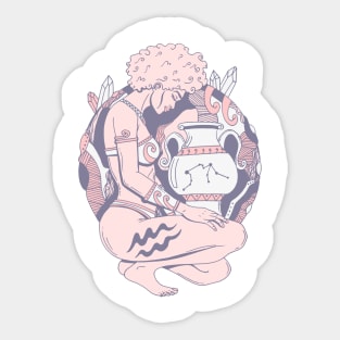 Npink Aquarius Beauty Sticker